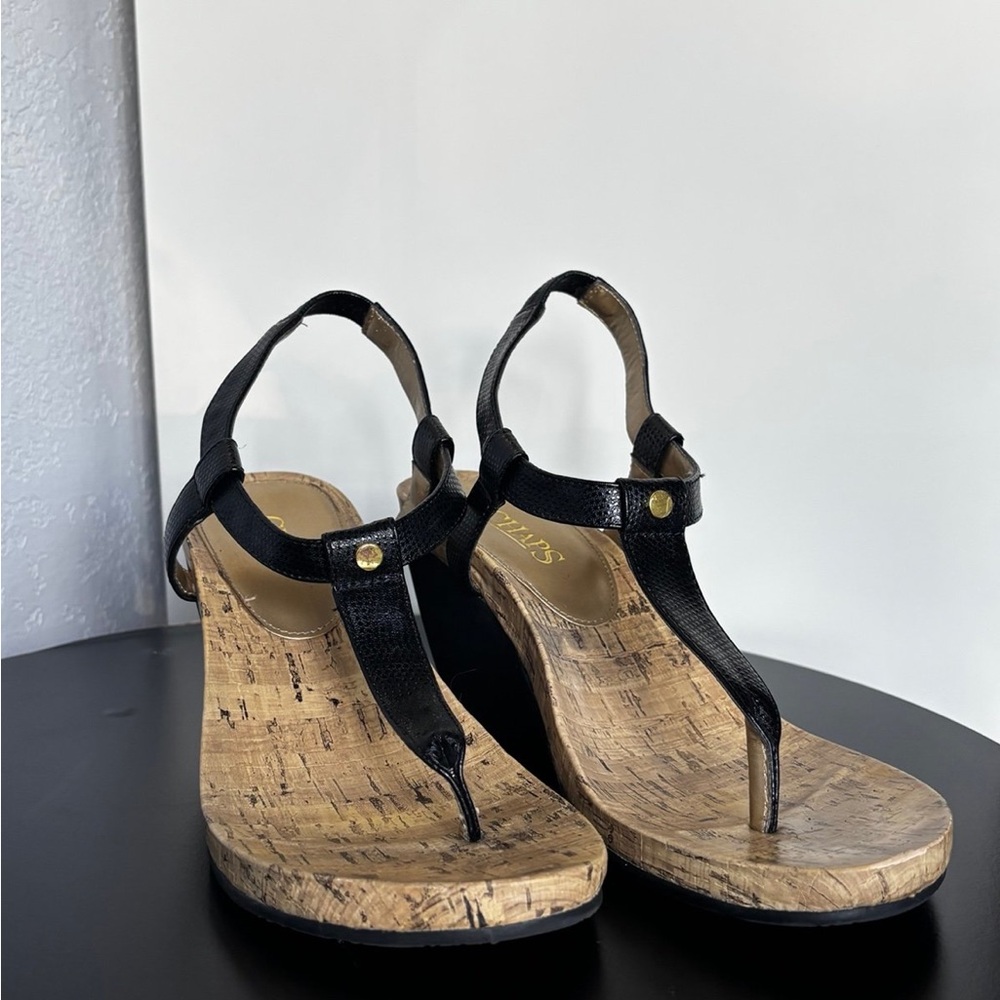 Chaps Beach Wedge Sandals